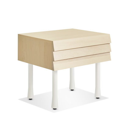 Lap 1 - Drawer Solid Wood Nightstand