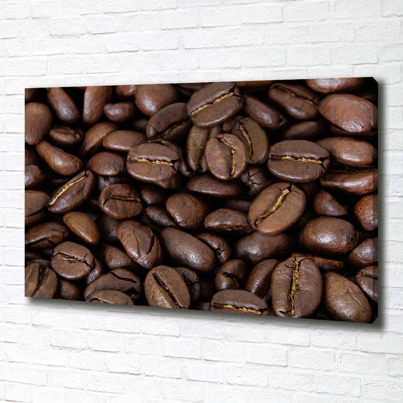 Coffee Beans - Wrapped Canvas Print
