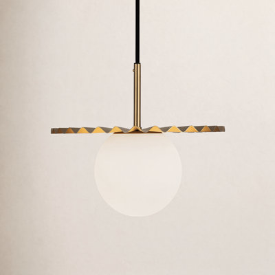 Carletta Single Light Glass Pendant