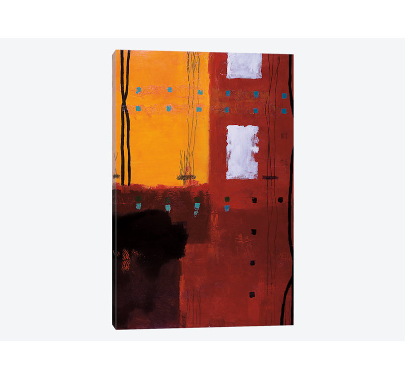 « assembler », reproduction sur toile, H 12 po x l 8 po x P 0,75 po, Pas de tapis, Toile tendue