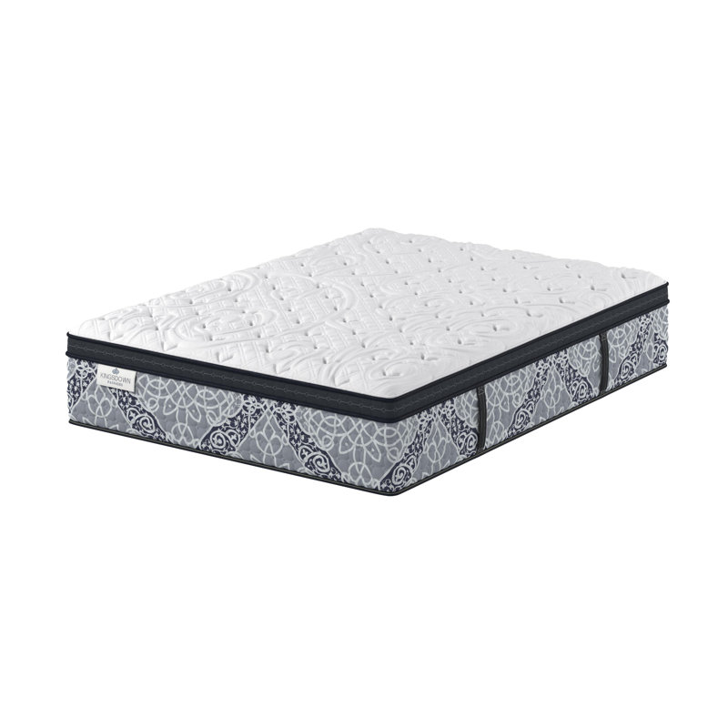 Kingsdown Passions Engleson 15" Firm Euro Pillowtop Hybrid Mattress, California King