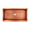 42" Fiona Hammered Copper Farmhouse Sink