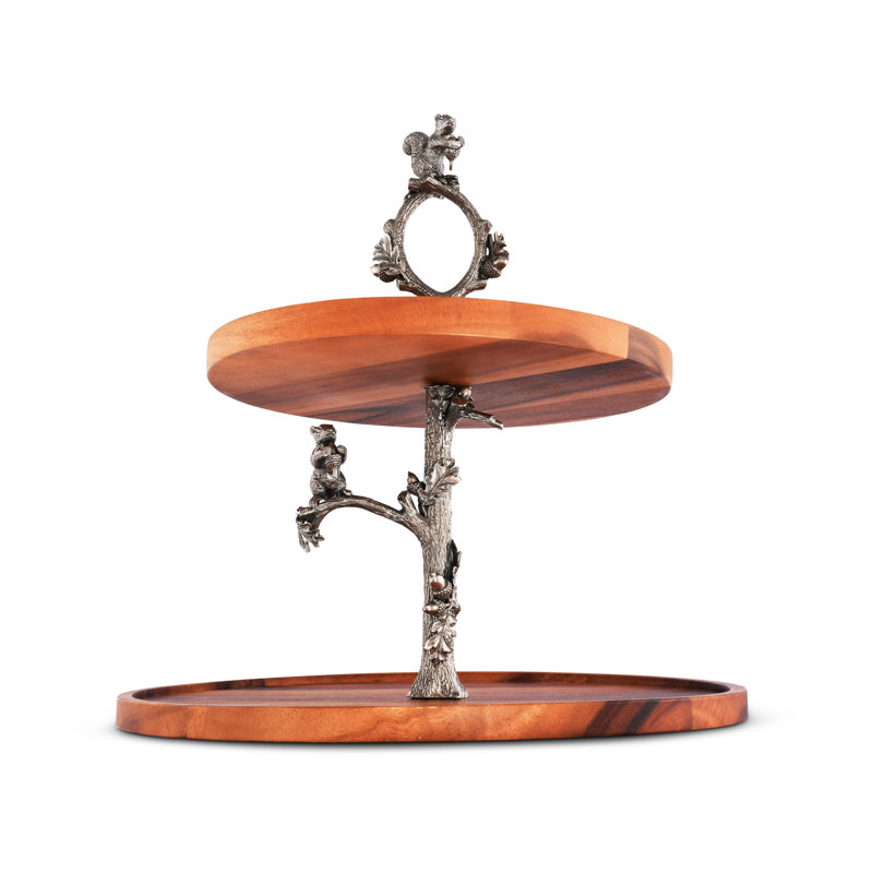 Woodland Creatures Tiered Stand