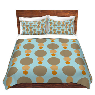 Ensemble de housse de couette champignon mid century