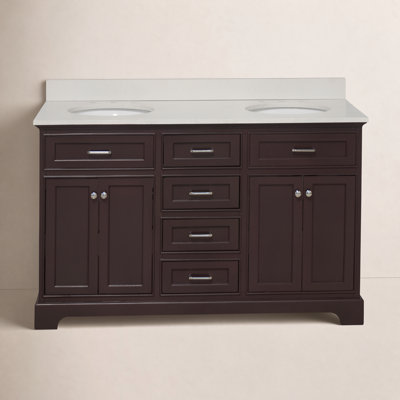 60'' Double Bathroom Vanity