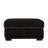 black upholstered storage ottoman
