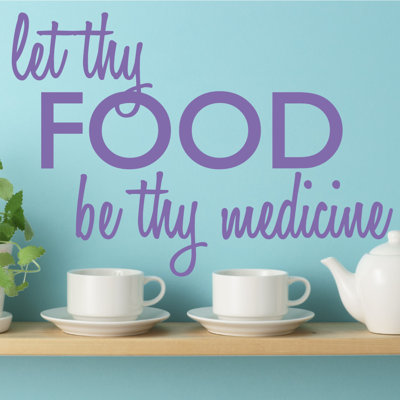 Food & Beverage Non-Wall Damaging Wall Decal