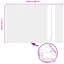 80cm H x 2500cm W Metal Fencing Kits