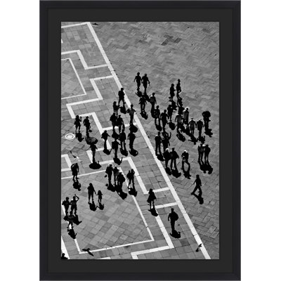 Plaza Shadows 1 Print by Thom Filicia