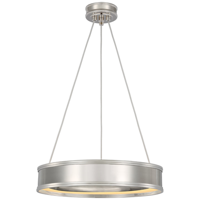 Connery 3 - Light LED Chandelier, Polished Nickel