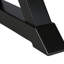 Table d'appoint, table de bout, table d'appoint, carré, table de chevet, chambre à coucher, lampe, placage noir-307114651