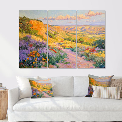 Palo Duro Canyon Texas - Texas Wall Art Print Set