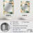 Amania Seashell Serenity Tropical Pattern - Coastal Decorative Wall Mirror, Nautical Mirror, Printed Metal Art-889124909