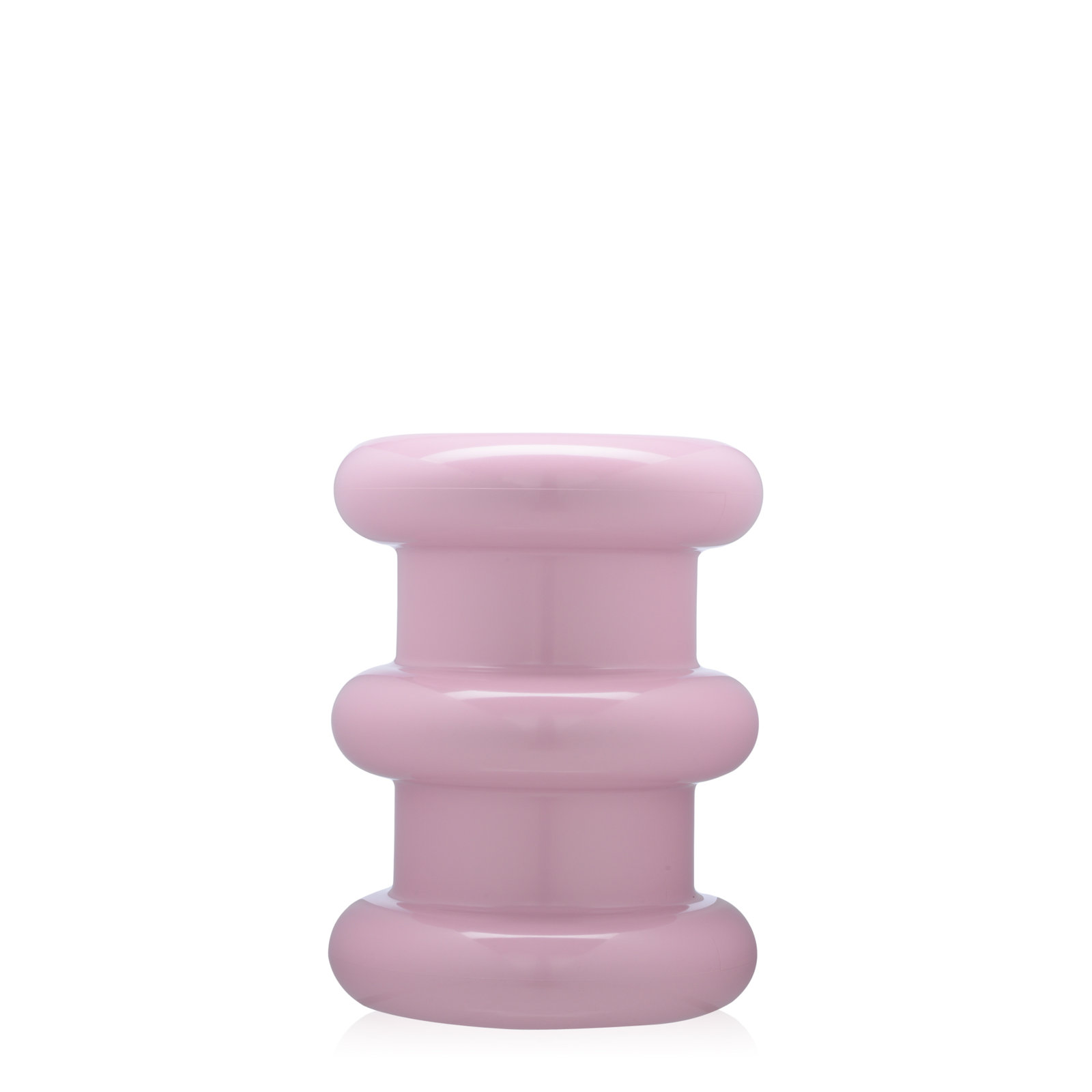 Pilastro Accent Stool, Pink