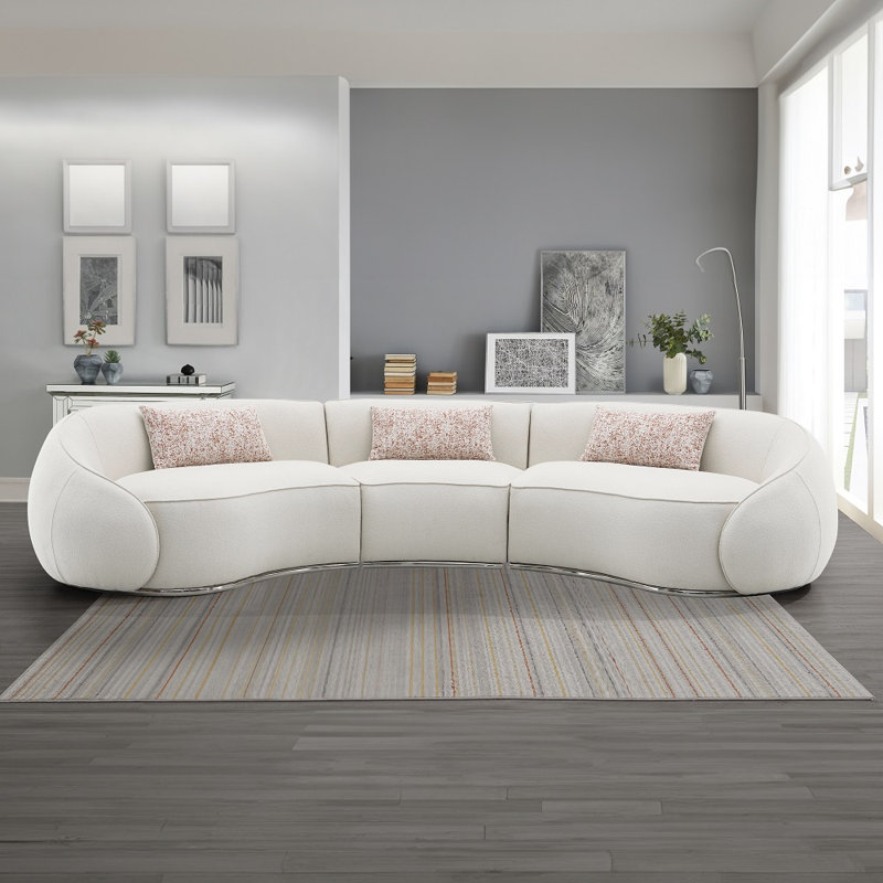 Canapé modulaire Artrip avec 3 coussins