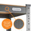 90 cm W Steel Adjustable Height Shelving Unit