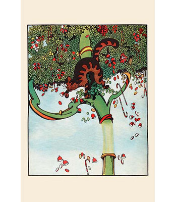 « bonbon tree treats » par eugene field, impression