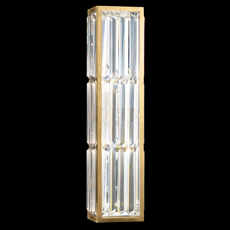 Crystal Enchantment 2 - Light Flush Mounted Sconce, Transparent