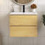 Meuble-lavabo mural 24 po avec lavabo en céramique et un trou de robinet-1600734680
