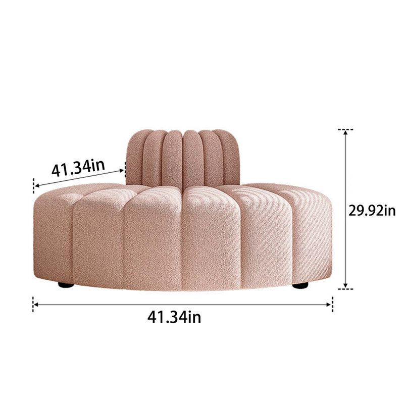 Orren Ellis Sofali 41.34'' Upholstered Sofa