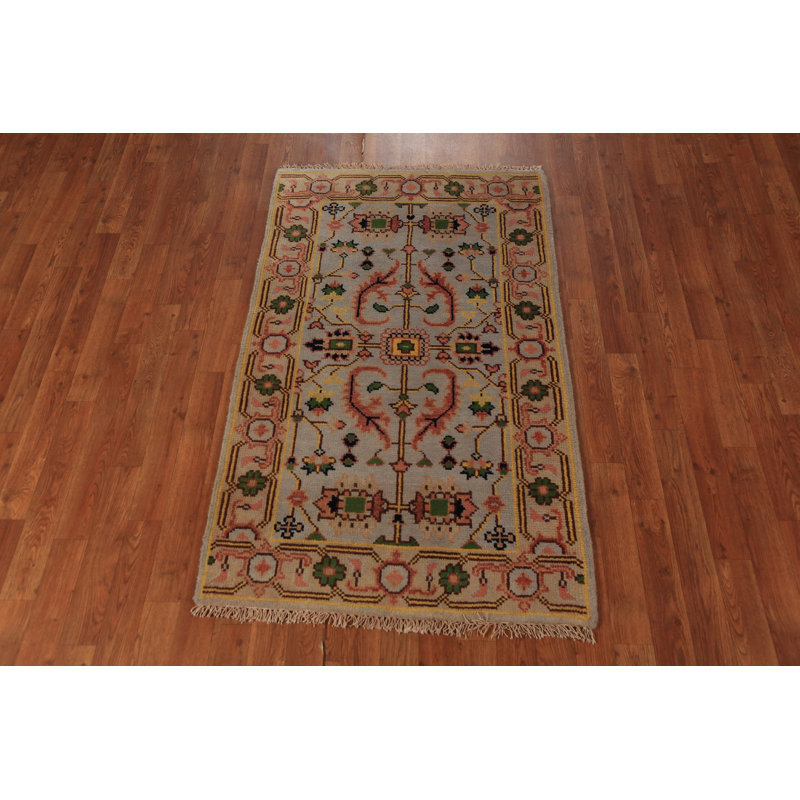 Tapis indien fait à la main Oushak 3 x 5