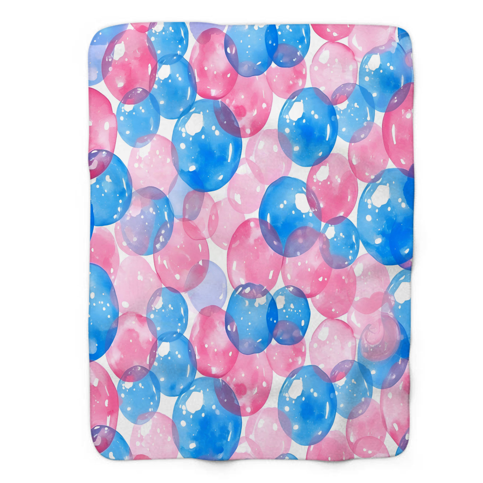 Pink Twirls Blanket main image 1