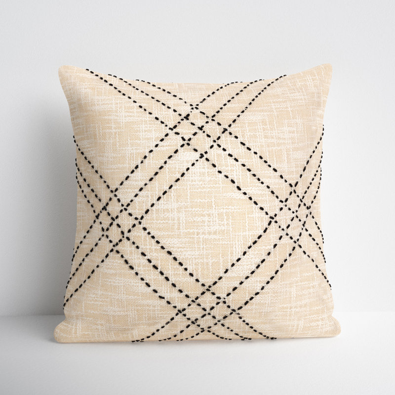 Sayer Pillow Cover & Insert Throw Polyester, 18" x 18"