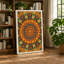 Golden Mandala Rising Botanical - Wrapped Canvas-531188601-531188605
