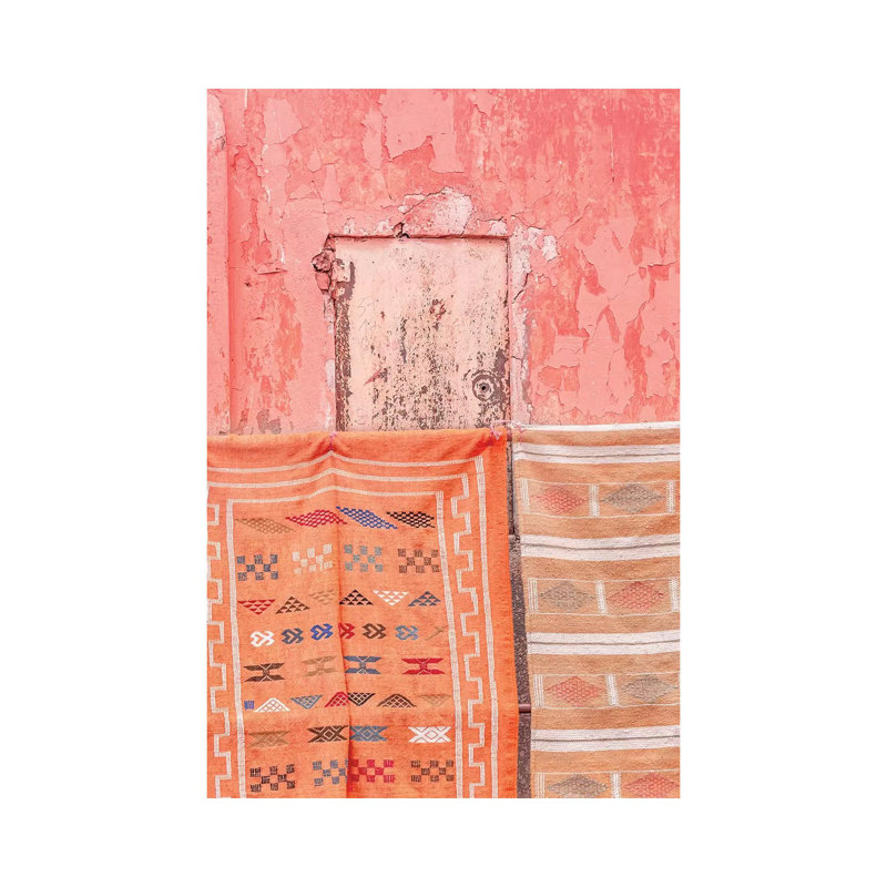 Marrakech Markets by Beli - Painting on Canvas, Wrapped Canvas, 30.48cm H x 20.32cm W x 1.91cm D