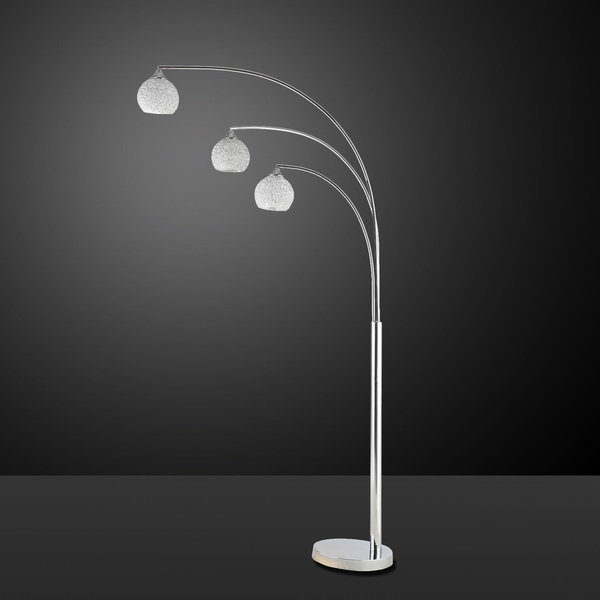 Marta 76'' Chrome Tree Floor Lamp