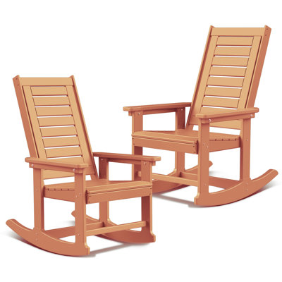 HDPE Outdoor Rocking Chair