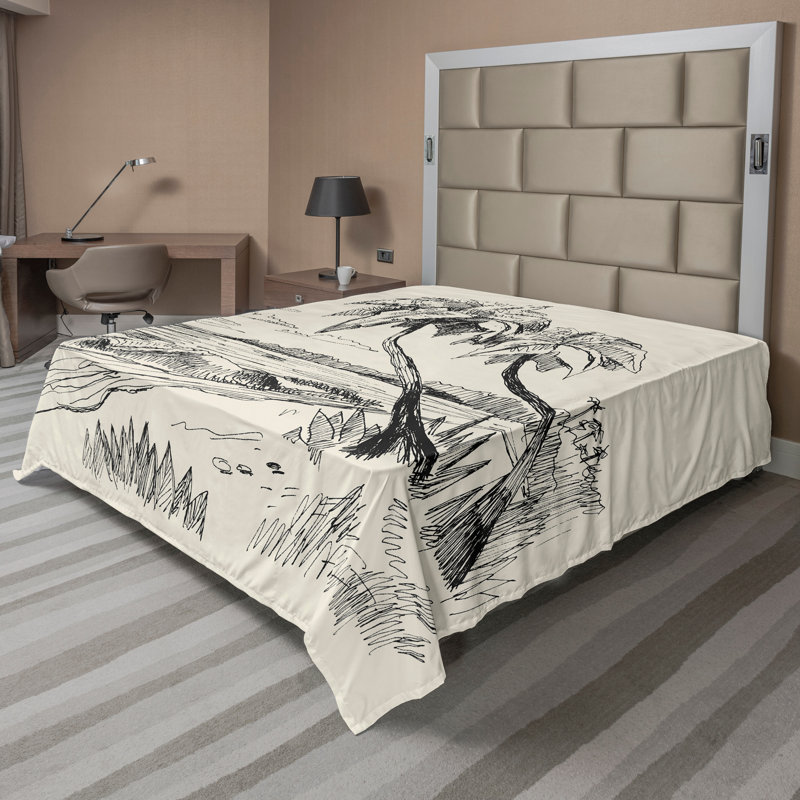 Drap plat Ambesonne, Drap plat de taille double