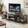 Pridgen TV Stand with Power Outlets, Entertainment Center Media Console with Charging Station