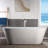 Velvet 1 Handle Waterfall Faucet with Diverter-82601660