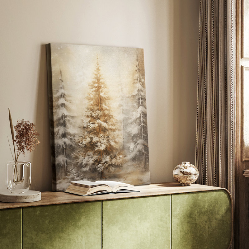 Art des Fêtes de Noël, dessin sur toile