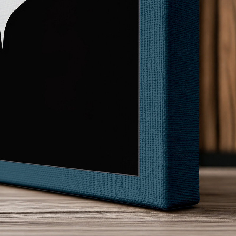Print, 24x16 - 61.0 x 40.6 cm, Teal Border