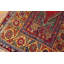 1860s Red Rust Islamic Turkish Anatolian Mujur Prayer Rug 3'7"x5'8" Wool Carpet