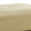 Repose-pieds carré standard en similicuir de 23 po Mucci-22598934