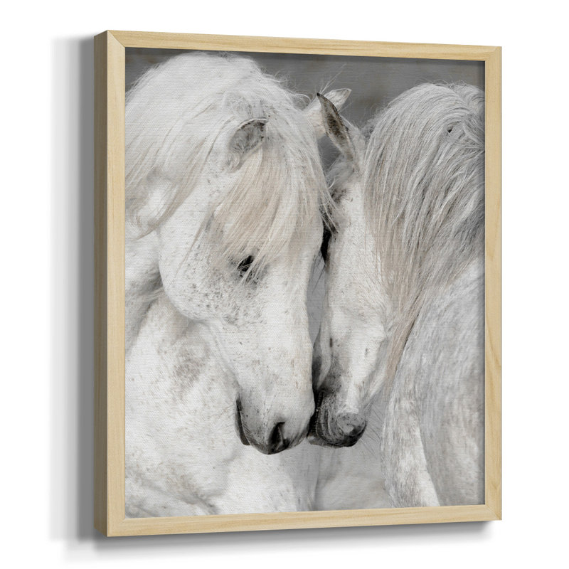 " Vertical Arrangement I ", Natural Framed Canvas, No, No Mat Color