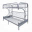 Lit superposé simple au dessus d'un futon Easingwold-2028386720