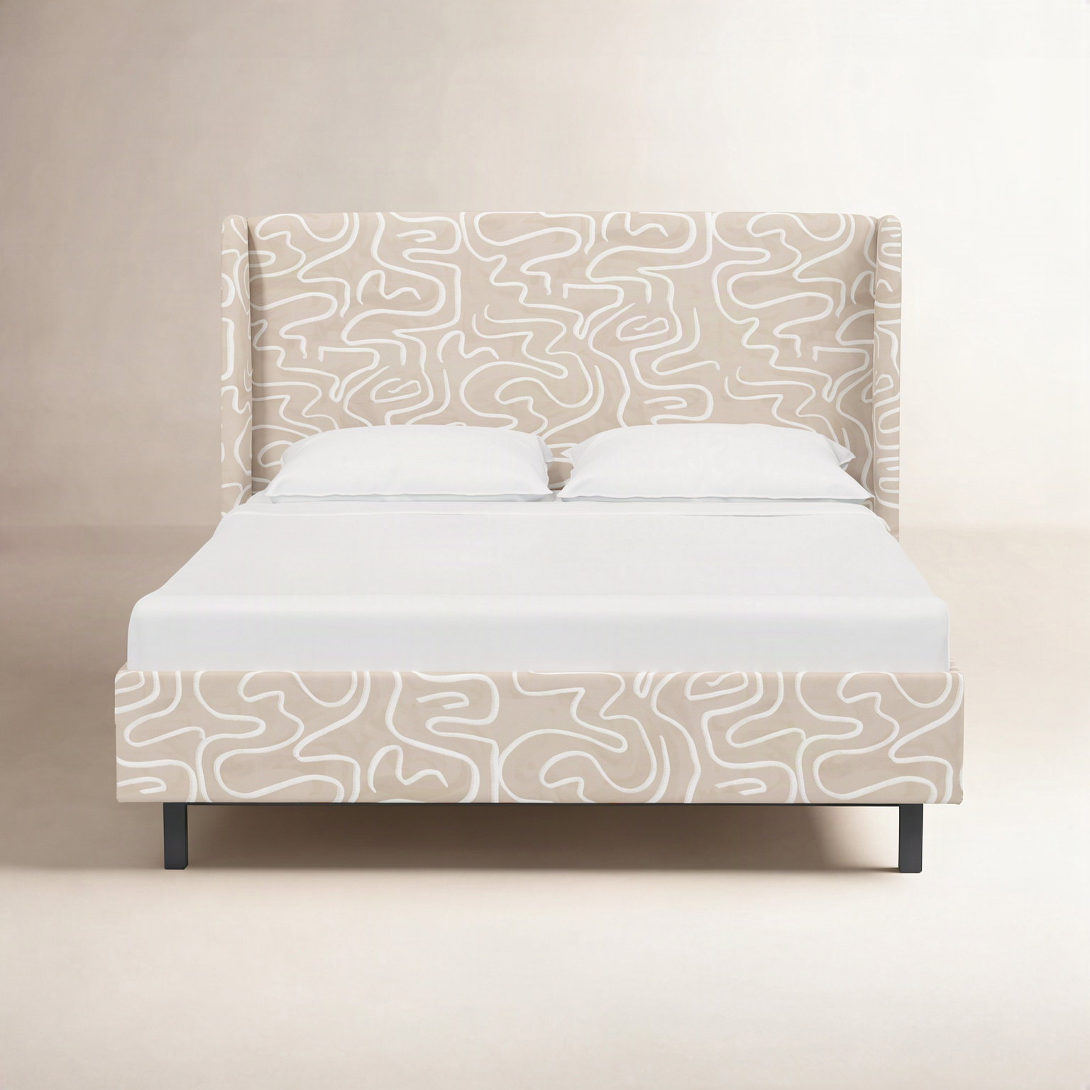 Laurel Wingback Bed, California King