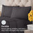 100% Cotton Pillowcase Set, 400 Thread Count Hotel Luxury Pillowcases, Soft & Breathable, Set of 2-106537249-106537247