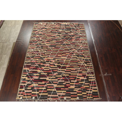 One-of-a-Kind 9'0" X 12'10" Wool Area Rug in Multicolor