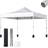 Instant Pop-Up Canopy Tent With Hexagonal Steel Frame, 500D Waterproof Top, Portable Shelter For Outdoor Events, Camping, And Parties
