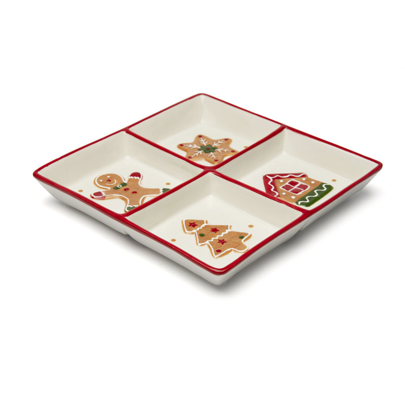 Excelsa plate Wonderful Ginger ceramic 20x2x20 cm