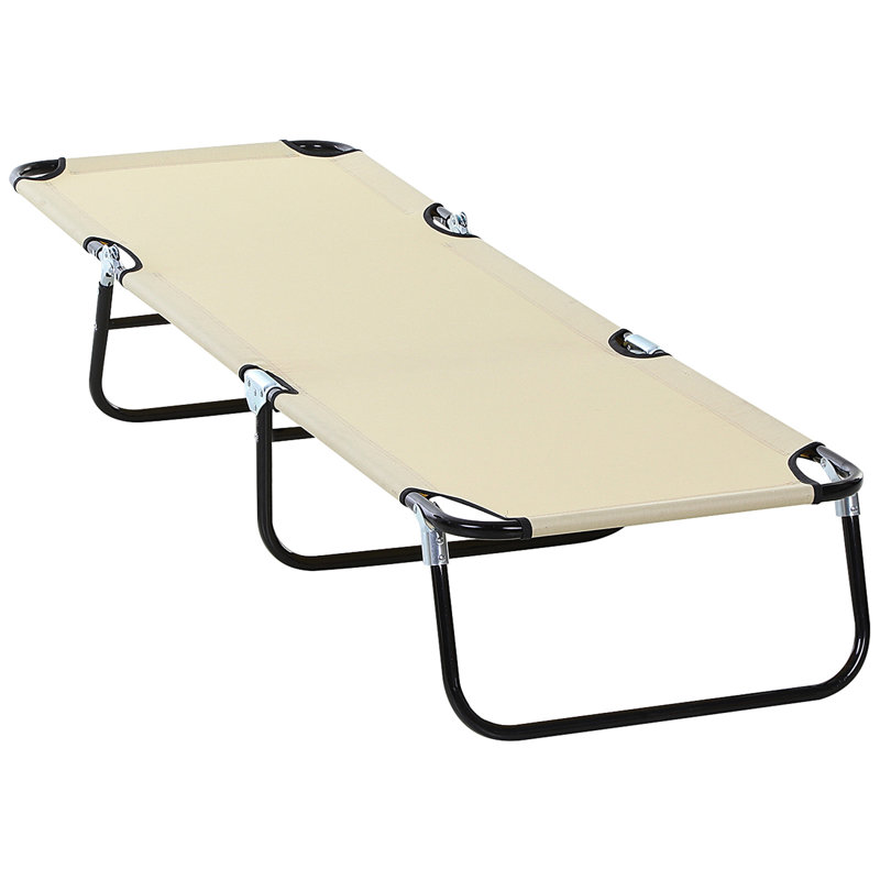 Aymelia 190cm Long Reclining Single Chaise, Beige