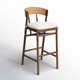 Siofra Woven Stool with Cushion