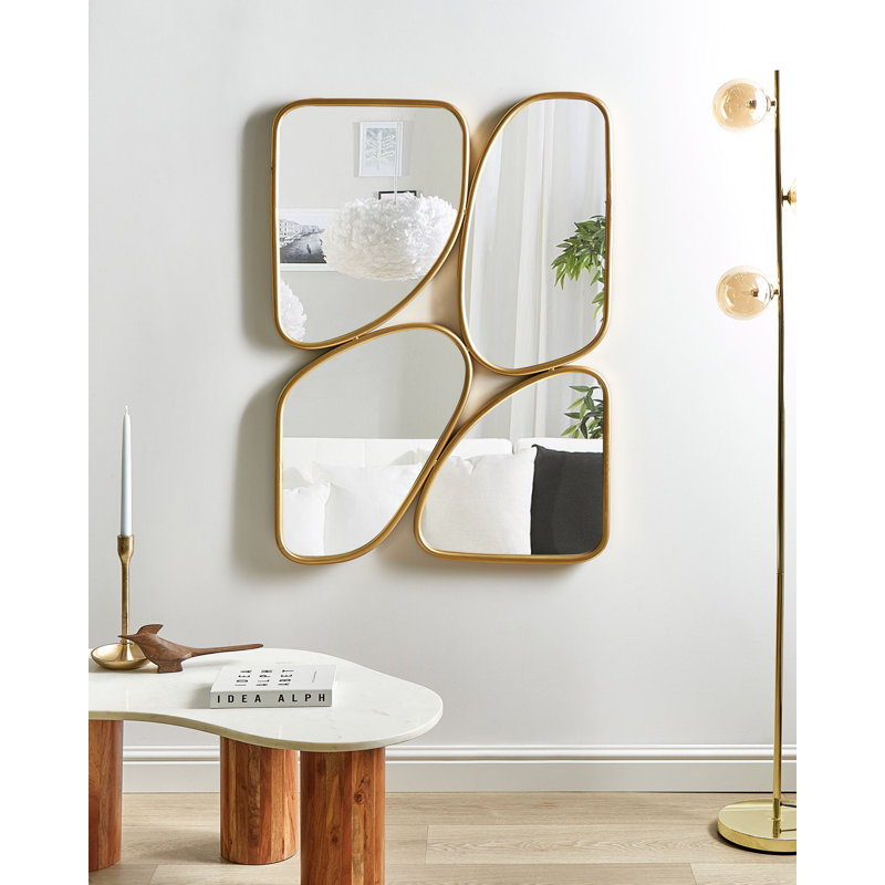 Abdyl Metal Round Mirror