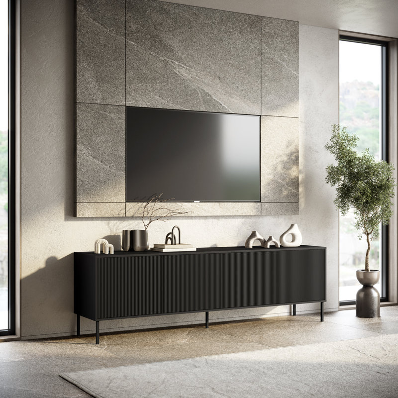 Bokamp 604.52cm Sideboard, Black
