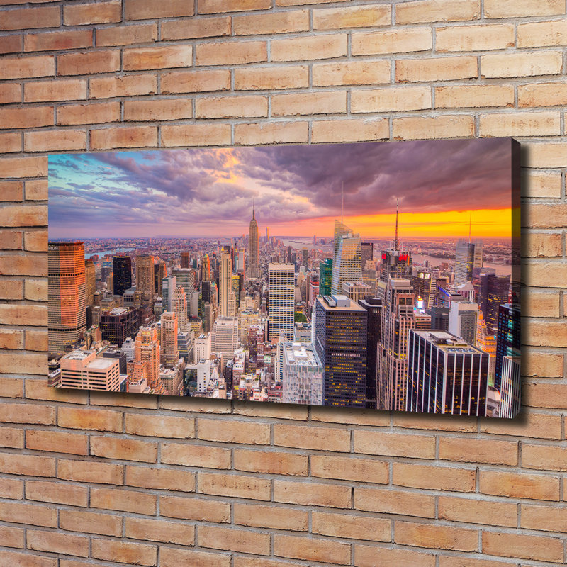 New York - Wrapped Canvas Print